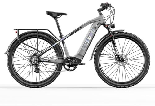 cysum Speedy Bici elettrica, mountain bike elettrica per uomo adulto, batteria al litio 48v 672 Wh, autonomia 100 km, coppia 75 Nm, 25 km/h, freno a disco idraulico (27,5 pollici)