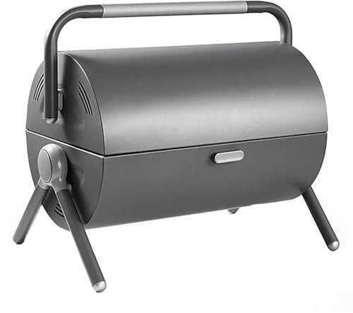 Parrilla de carbón Plegable portátil, Parrilla para cocinar al Aire Libre, ahumador de Barbacoa pequeño de Metal Multifuncional, para Asar al Aire Libre, cocinar, Acampar, Hacer Senderismo y picnics