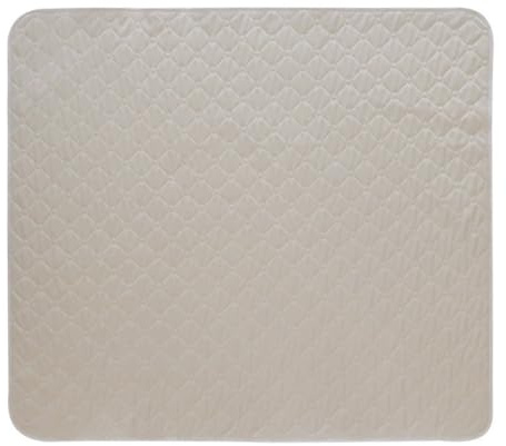 Odot Empapadores Reutilizables Cama Adultos, Empapadores Absorbentes Lavables Protector de Cama Impermeable para Silla de Ruedas, Incontinencia, Personas Mayores, Niños (Color Taupe,75x60cm)