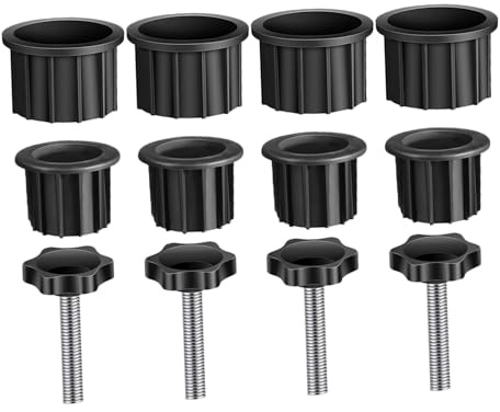Veemoon Cache-Trou pour Parasol Insert pour Cache-Trou De Table Parasol Bouchon De Base De Détachées pour Pied De