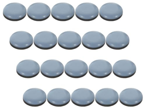 HAPINARY 20pc Adhesive Furniture Sliders for Kitchen Appliances and Small Appliances, Ptfe Material, Prevent Slippage and Maintain Ventilation, Suitable for Hardwood Floors and Moving