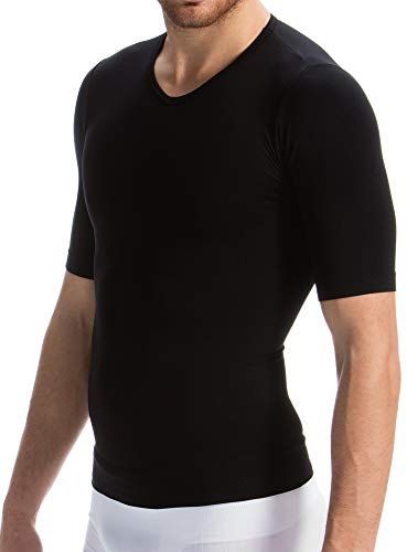 FarmaCell Man 419H Maglia T-Shirt Mezza Manica Uomo Modellante Contenitiva con Filato Heat Termico e Protettivo