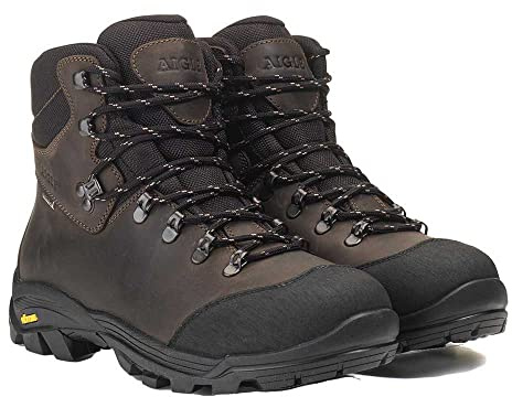 Aigle Men's Muntagna GTX Backpacking Boot, marrón Oscuro, 46 EU