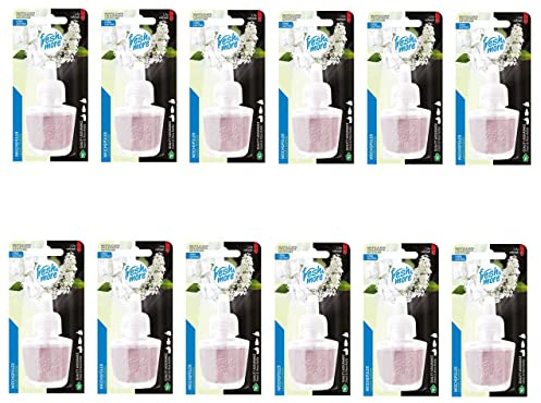 Fresh & More Nachfüllflakons für Duftstecker (12er Pack) Weichspüler, 19ml