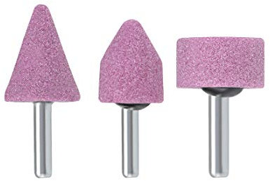 sourcing map 3 Stück Schleifkörper Schleifmittel Set mit 1/4 Zoll Schaft für Bohrmaschine
