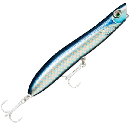 Köder mit Zwei Haken Nr. 2, Tiefe zum Schwimmen, 13 cm Größe