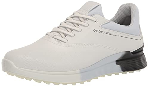 Ecco Men´s Golf S-Three, Zapato de Golf para Hombre, Impermeables, 42 EU