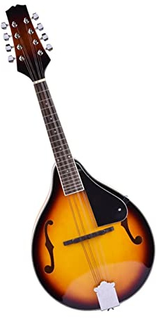 ZENGXUE 8 String Basswood A Style Acoustic Mandolin With Cable For Beginner Music Lover Mandolin Musical Instrument