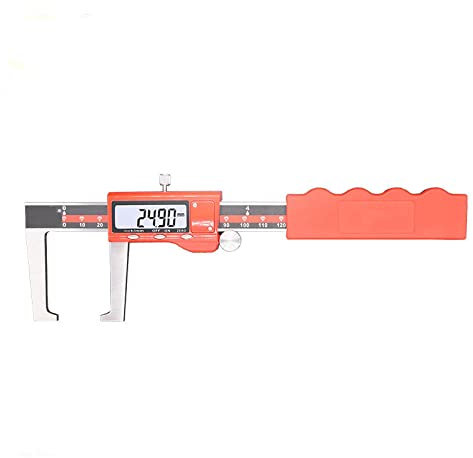 TopHomer Digitaler Messschieber, IP54 wasserdicht, 0-150 mm, elektronisches Messwerkzeug, Messschieber mit LCD-Bildschirm für Bremsscheibe
