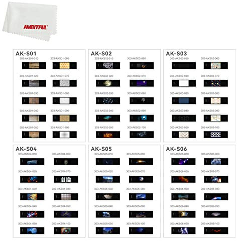 Godox AK-R21 Projektionsaufsatz für Blitzgeräte für GODOX V860III TT685II TT600 AD100PRO AD200 AD200pro Kompatibel mit Canon/Nikon/Sony/Kamerablitz Speedlight (AK-S)