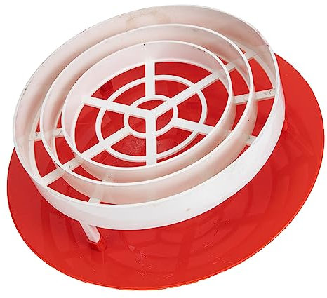 BESTonZON Regenschutz Belüften Schornstein Regenschutz Für Dachentlüftung 3-zoll-lüftungsabdeckung Radon Dachentlüftungen Für Häuser Runde Dachregenhaube Rundes Dach Pvc Regenrinne Mehrzweck