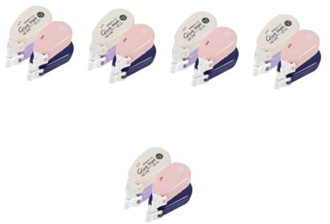 Operitacx 20stücke Doppelseitiges Klebeband Mit Dispenser Hohe Haftkraft Transparent Für Scrapbooking Und Bastelarbeiten Für Verschiedene Materialien Nachfüllungen
