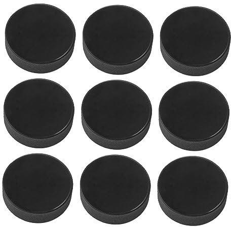 Anneome Kinder Eishockey 9 Stücke Dicke Schwarze Sport Werkzeuge Körperliche Fitness Und Flexibilität