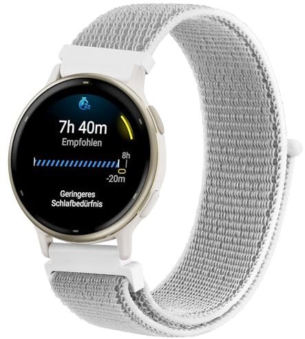 AK für Garmin Venu 2/Venu 3/Forerunner 265 Armband Herren Damne, 22mm Quick Release Armbänder Nylon Ersatzarmband für Garmin Vivoactive 4/Forerunner 255