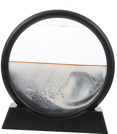 Abaodam Bewegliches Sandbild Wandhalterung 3d-treibsandmalerei Schmuck Sandkunst Bild für Die Dekoration