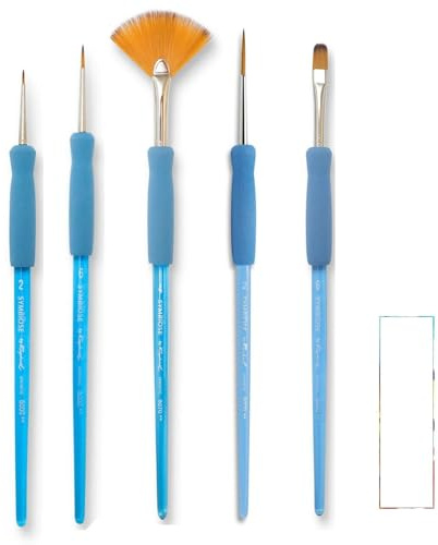 Pinceau Raphael Symbiose Set 5 PCS. série 8000. série 8020 série 8040 .série 8070 ET 1 Carte