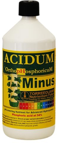 Acidum OrthopHosphoricuM Ligne Professionnelle 54% P - Correcteur pH Hydroponique