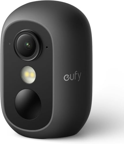 eufy Security eufyCam C35 - Paquete de 2 con HomeBase Mini, cámara de Seguridad inalámbrica para Interiores y Exteriores, Soporte magnético, visión Nocturna a Color, Almacenamiento en Dispositivo sin