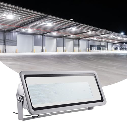 Bellanny 1000W LED Strahler, 100000LM Superhell Fluter Flutlicht Außenstrahler - 6500K Kaltweiß Scheinwerfer Wandleuchte, IP65 Wasserfest Innen- und Außenbeleuchtung für Garten Hof Garage Hotel Rasen