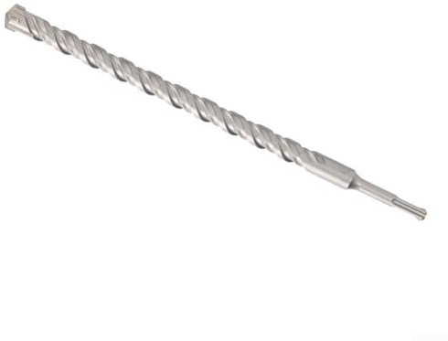 Broca de carburo sólido para mampostería con 4 bordes de corte para paredes de ladrillo de piedra de hormigón (25 x 310 mm)