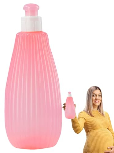 -Shampoo- Und Po-Spülbecher – 350 Ml Handlicher, Sanfter Badespülkrug Mit | Einfach Nachfüllbarem Design, Weichfließender Haar- Und Körperspüler Für Neugeborene, Säuglinge, Kleinkinder, Badezimmerwa