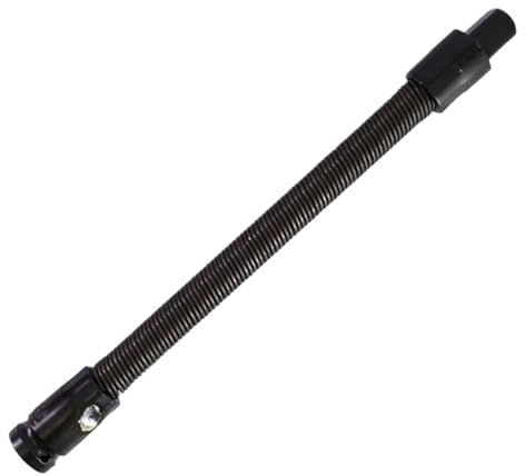 Adaptador de extensor de taladro: barra de extensión de llave flexible, herramienta de espacio apretada cargada por resorte | Extensión de taladro rotativo duradero, diseño compacto | perfecto para