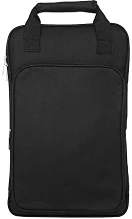 Folpus Maletín Porta-baquetas W 55 Negro con Doble Bandolera