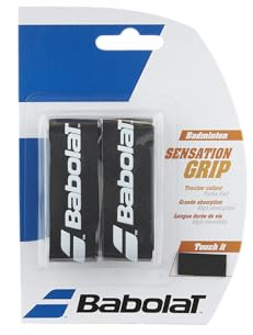 Babolat, Griff für Schläger Modell Grip Sensation, Klebriges und Sehr Absorbierendes Material, Ideal für Wettkämpfer, die auf der Suche nach einem hochwertigen Badmintongriff sind