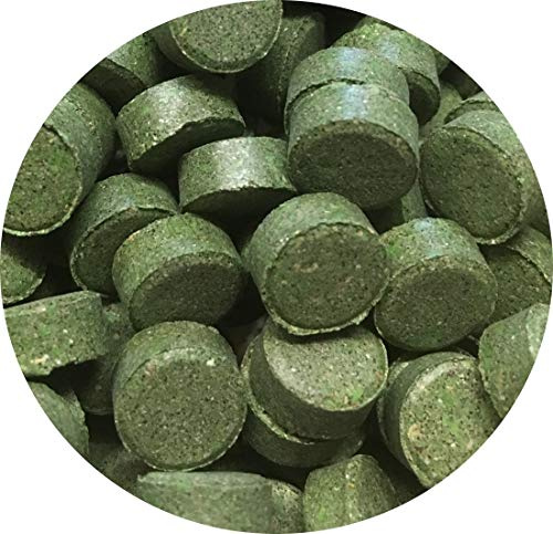 Futtertabletten Boden Tabletten 9 mm 10% Spirulina Pflanzliches Fischfutter Wels (100ml)