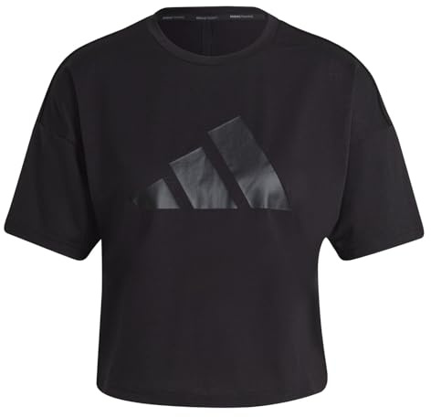 adidas Damen W I 3 Bar Tee 2 T-Shirt (Short Sleeve)
