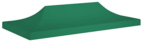 BaraSh Techo de Carpa Toldo Pergola Recambio para Celebraciones Verde 6x3 m 270 g/m²Repuestos De Toldos
