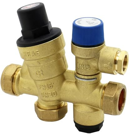 Inlet Control Multibloc Valve Group for Cylinder - 3 Bar Pressure Reducing Valve with 6 Bar Pressure Relief