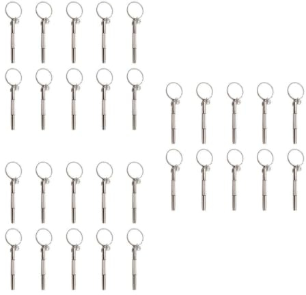 Artibetter 30pièces Mini Tournevis Portables Pour Lunettes Et Montres Outils De Réparation Métal Détachables Pratiques Et Légers