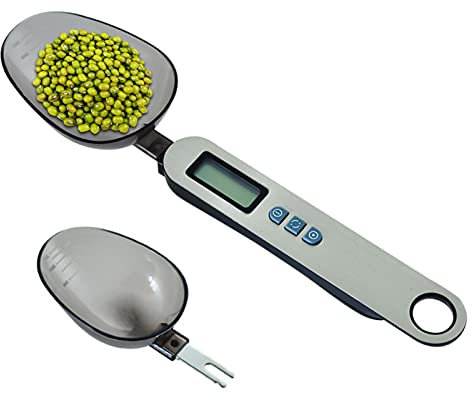 Digitale Küchenwaage 300g/0.1g, Elektronische Waage Küchenwaage Digital mit Löffel, Präzise Waage für Zutaten, Babywaage Digital, Küchenwaage 0 1g Genau für Backen und Kochen (1)