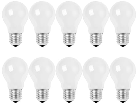 NCC-Licht 10 x Birnenlampe Standard 100W E27 matt 1350lm warmweiß dimmbar