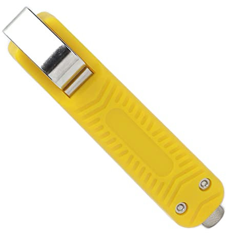 Pelacables, Cuchillo Pelacables de Acero Inoxidable, Pelacables Coaxial, Herramienta Pelacables con Herramienta de Pelado de Cables de Tamaño Pequeño, Herramientas de Aislamiento