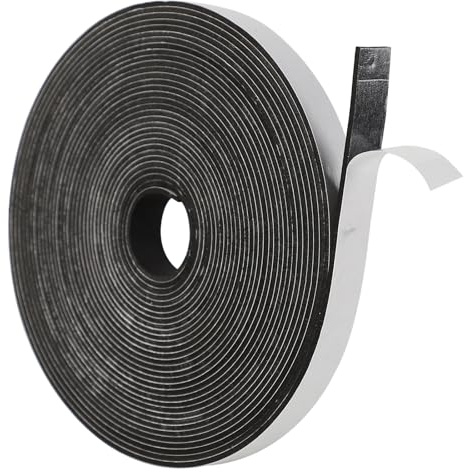 FYting Dichtungsband Selbstklebend,Türdichtung 15mm(B) x2 mm(D) x10M(L) | Fensterdichtung Schaumstoff Klebeband für Tür Fenster Stoßschutz Klimaanlage Flammhemmendes hohe Belastbarkeit (10m lang)