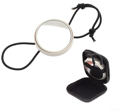 Opatiny: Miroir sous-marin avec sangle réglable, pour plongée sous-marine, natation, équipement de sécurité (blanc)