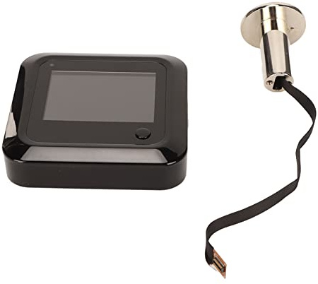 Aoaoy Cámara de Seguridad LCD Digital de 2.4 Pulgadas de 145 Grados para la LCD para el Hogar con Cámara de Seguridad de la Mirilla, Monitor de Puerta de Alta Definición para