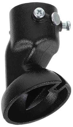 OFFSCH Soporte para Ventilador de Techo de Acero Negro Capacidad para Techos Inclinados 45 Diseño Seguro y Resistente Abovedados