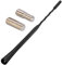 Antenna Auto Radio, NOCHME Universale Corta Antenna Per Auto Da 9 Pollici, Albero Antenna Di Ricambio Per Autoradio Con Adattatore 5mm 6mm, Ricezione Eccellente Tramite Radio FM/AM/DAB, Nero