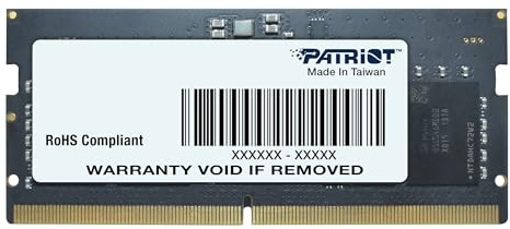 Patriot Signature DDR5 RAM 32GB (1X32GB) 5600MT/s CL46 SODIMM Laptop/Notebook Memory Module - PSD532G56002S
