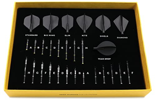 CUESOUL TERO Flights Dart Flights Collection, beinhaltet Verschiedene Formen und Größen