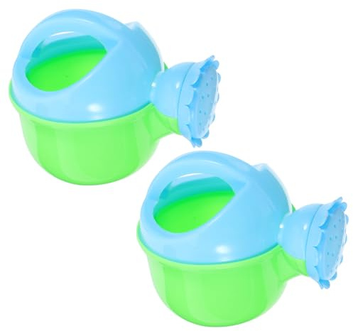 FRCOLOR 2 Piezas Juguetes de Baño para Regadera de Plástico con Diseño de Dibujos Animados Juguetes de Riego para Verano y Actividades al Aire