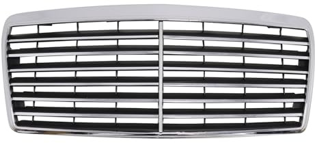Callume Kühlergrill Chrom Avantgarde Grill Kompatibel mit Mercedes-Benz E-Klasse W124 S124 C124 E 200 E 220 E 320 1993-1995 Mopf 2 1248800983 A1248800983
