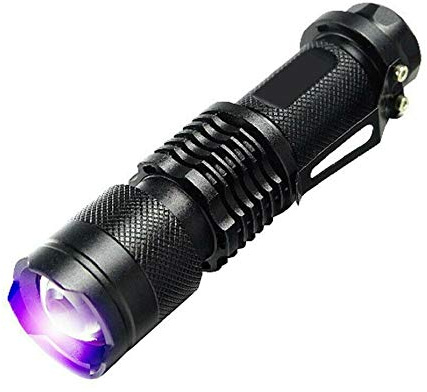 SpiritShack UV Ultraviolet LED Torch Flashlight Black Light Lamp Ghost Hunting Equipment