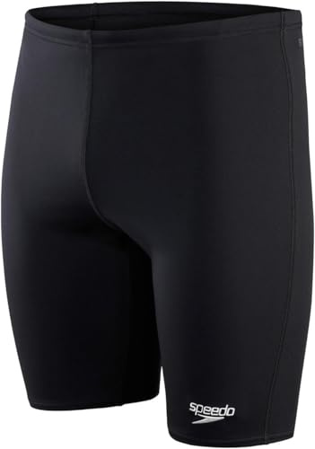 Speedo Men's Endurance + JaMer SwiMing Trunks | Chlorine Resistance | Comfort Fit | Swim Training | FitneS, Black, 3636