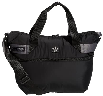 adidas Originals Unisex-Erwachsene Originals Puffer Einkaufstasche Tragetasche, Schwarz