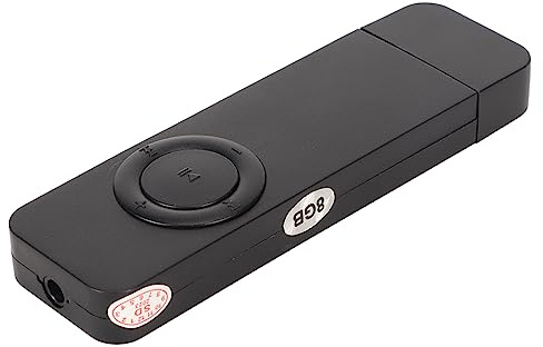 Lettore MP3, Lettore Musicale Portatile, Memoria da 8 GB, qualità del Suono Senza Perdita Ad Alta fedeltà, Supporto OTG, Facile da Trasportare, Adatto a Bambini Studenti Adulti