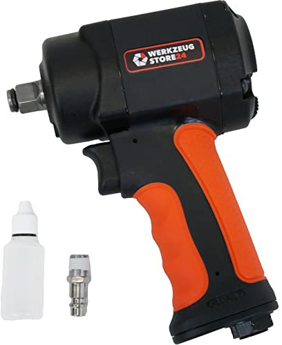 WS24 Druckluft-Schlagschrauber 1/2, Hochleistungs-Jumbo-Schlagwerk, 755 Nm, rutschfester Soft-Grip-Handgriff, Links/Rechts Umschalthebel
